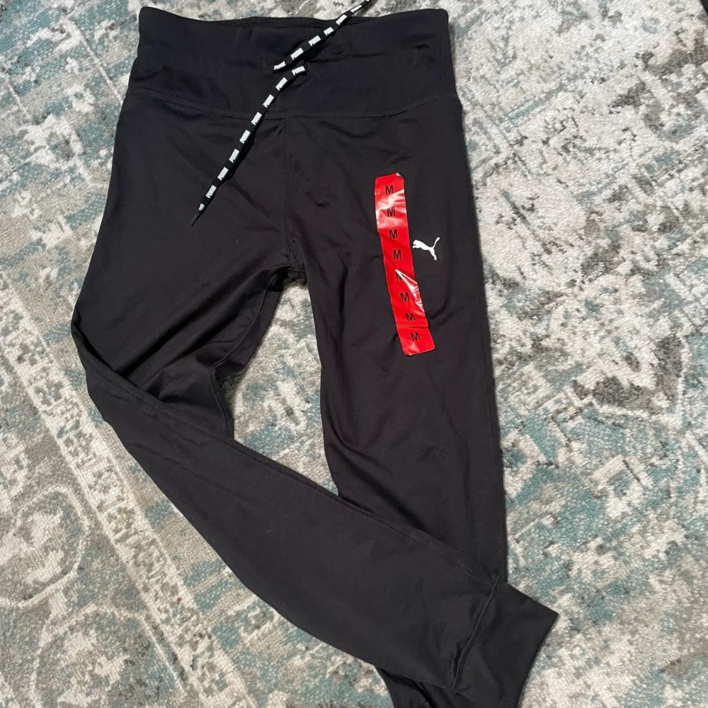 Black Puma Leggings Size Med